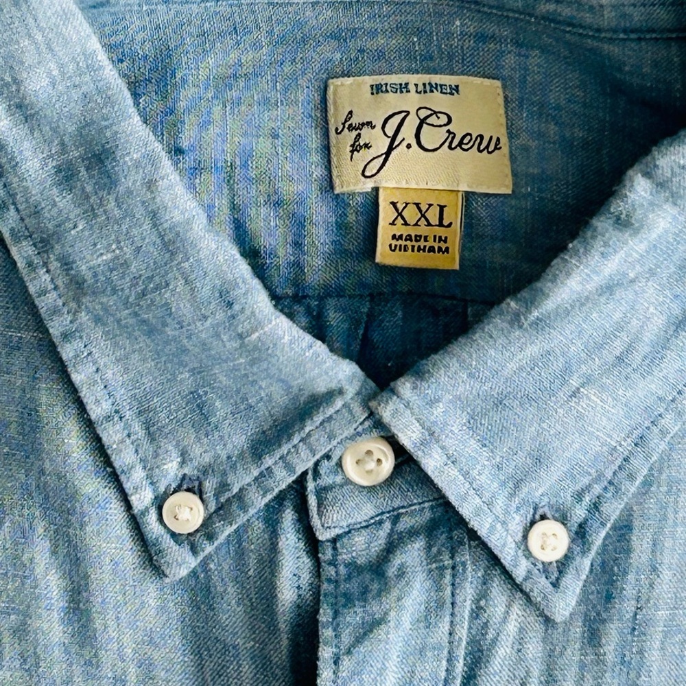 J Crew Baird McNutt Irish Linen Shirt - Picture 4 of 11